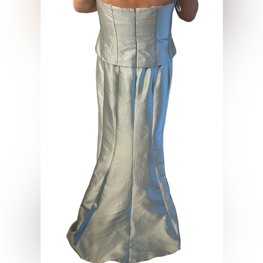 Jovani Strapless Dress with corset top - Picture 3 of 5